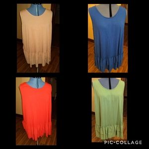 Ruffle tanks